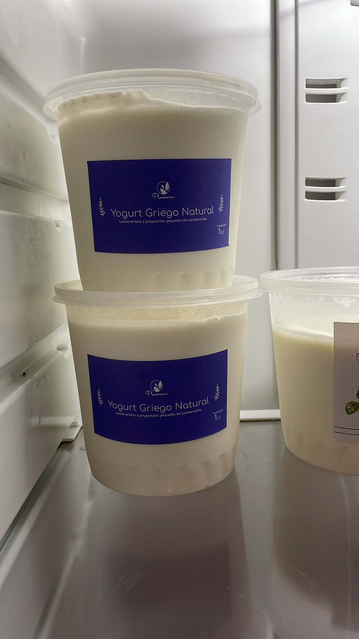 Yogurt griego natural